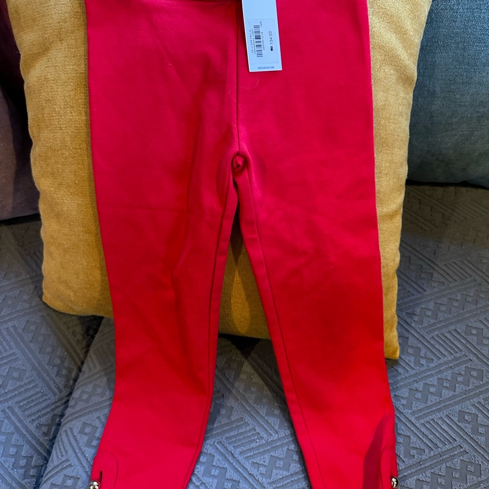 Kids Red Leggings